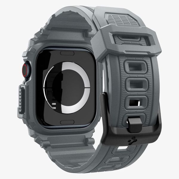 Spigen Rugged Armor™ Pro Case für Apple Watch 10 - 46 mm - Dark Gray