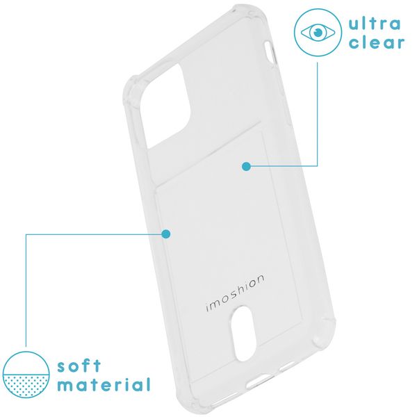 imoshion Soft Case Back Cover mit Kartenfach iPhone 11 Pro