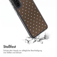imoshion Design Hülle Samsung Galaxy A37 (5G) - Polka Dot Bruin