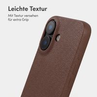 imoshion Texture Backcover Apple iPhone 17 - Dunkelbraun