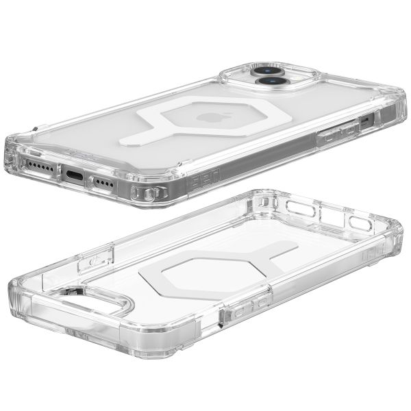 UAG Plyo Backcover MagSafe für das iPhone 15 Plus - Ice / Weiß