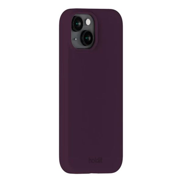 Holdit Silicone Case Apple iPhone 15 - Deep Plum