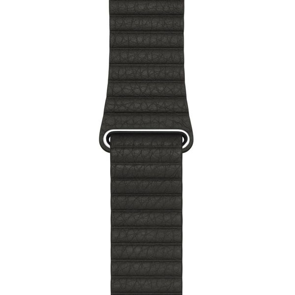 Apple ﻿Lederarmband M für das Apple Watch Series 1-10 / SE / Ultra (2) - 42/44/45/46/49 mm - Charcoal Gray