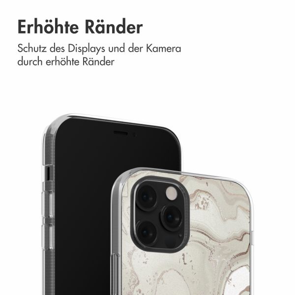 imoshion  Design Hülle für das iPhone 12 (Pro) - Sandy Marble