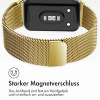 imoshion Mailändische Magnetarmband für das Samsung Galaxy Fit 3 - Gold