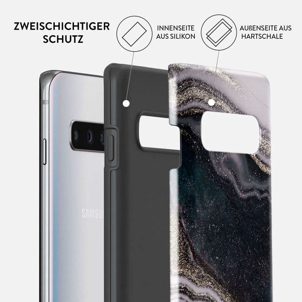 Burga Tough Back Cover für das Samsung Galaxy S10 - Magic Night