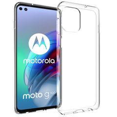 Accezz TPU Clear Cover für das Motorola Moto G100 - Transparent