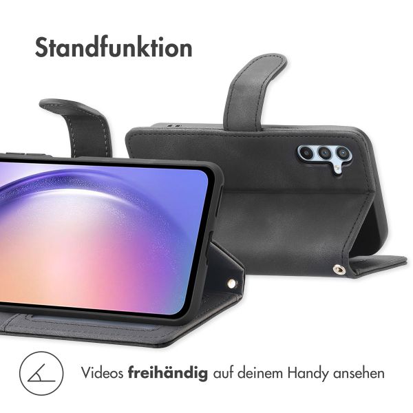 imoshion Klapphülle mit Kordel Samsung Galaxy A54 (5G) - Schwarz