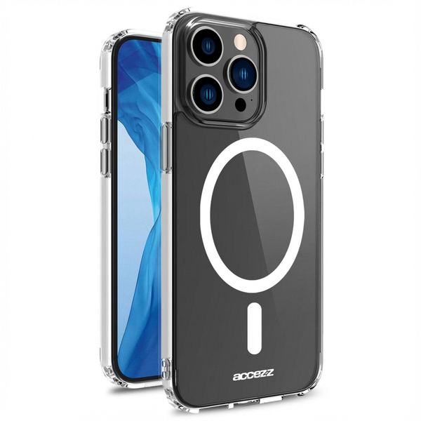 Accezz Clear Backcover mit MagSafe Apple iPhone 14 Pro Max - Transparent