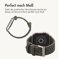 imoshion Corduroy-Band für Apple Watch | 44/45/46/49 mm - Grün