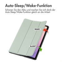 imoshion Trifold Klapphülle Samsung Galaxy Tab S11 - Hellgrün
