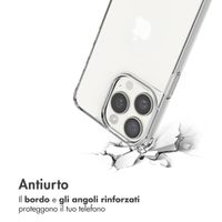 imoshion Back Cover mit Band + Armband Apple iPhone 15 Pro - Perlenherzen