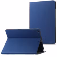 Accezz Classic Tablet Case Apple iPad 9 (2021) 10.2 Zoll / iPad 8 (2020) 10.2 Zoll / iPad 7 (2019) 10.2 Zoll - Dunkelblau