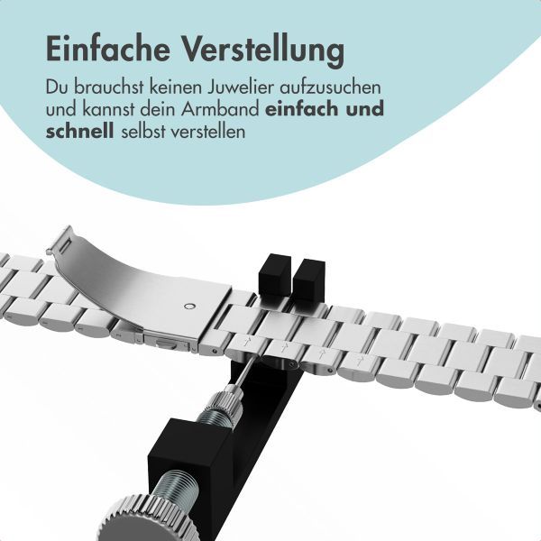 imoshion Premium Smartwatch Armband toolkit– Verkürzer für Smartwatch- / Uhrenarmband – Schwarz