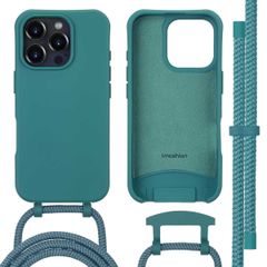 imoshion Color Backcover mit abtrennbarem Band MagSafe für das iPhone 16 Pro Max - Dark Green