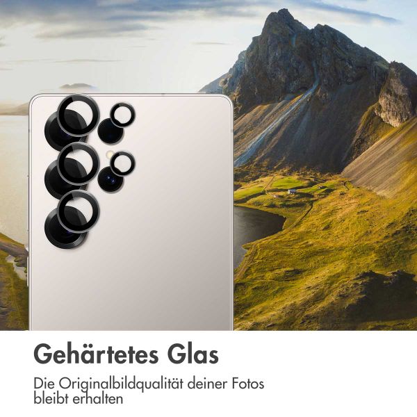 imoshion 2er-Pack Objektivschutz für Kamera für das Samsung Galaxy S25 Ultra - Titanium Gray