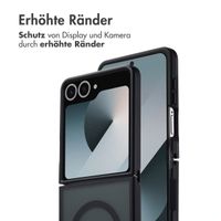 imoshion Color Guard Back Cover mit MagSafe Samsung Galaxy Z Flip 7 - Schwarz