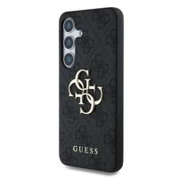 Guess 4G Metal Logo Back Cover Samsung Galaxy S25 - Schwarz