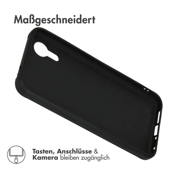 imoshion Color TPU Hülle für das Samsung Galaxy Xcover 7 - Schwarz