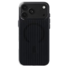 Accezz Lite Backcover mit MagSafe | Fluted | Apple iPhone 18 Pro Max / 17 Pro Max - Smokey Clear