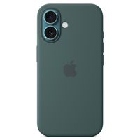 Apple Silikon-Case MagSafe für das Apple iPhone 16 - Lake Green