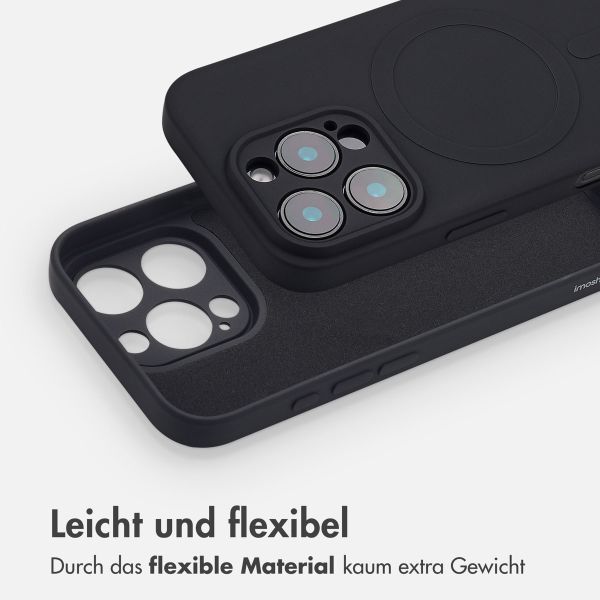 imoshion Color Back Cover mit MagSafe für das Apple iPhone 16 Pro - Schwarz