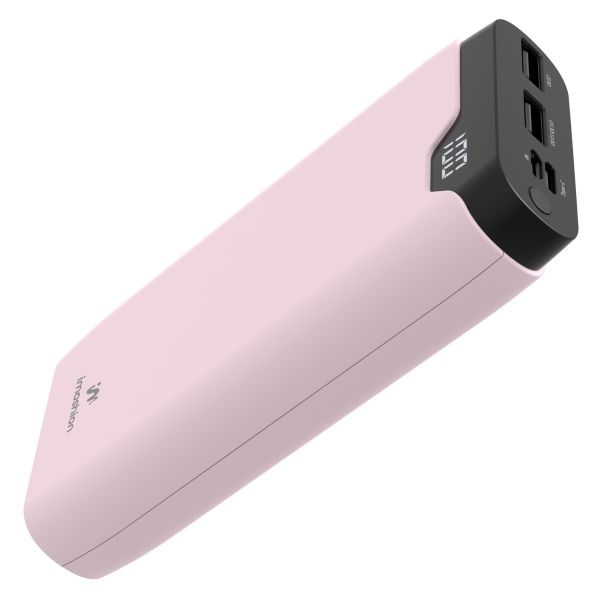 imoshion Powerbank - 20.000 mAh - Schnelles Aufladen und Power Delivery - Rosa