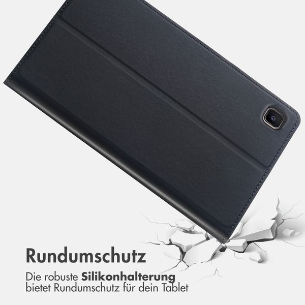 Accezz Classic Tablet Case für das Samsung Galaxy Tab S6 Lite (2020/2022/2024) - Schwarz