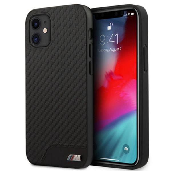 BMW M Line Cover für das iPhone 12 Mini - Schwarz