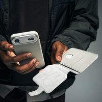 Decoded 2 in 1 Leather Klapphülle MagSafe Apple iPhone Air - Schwarz