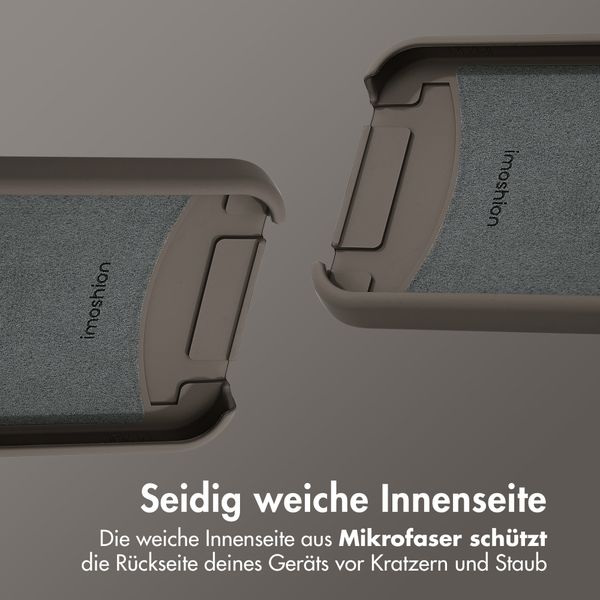 imoshion Color Backcover mit abtrennbarem Band MagSafe für das Apple iPhone 13 - Black Coffee