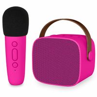 imoshion Kids Karaoke-Set - Lautsprecher und Mikrofon - Hot Pink