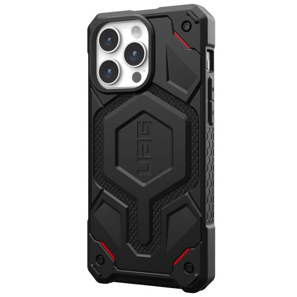 UAG Monarch Pro Backcover Apple iPhone 15 Pro Max - Kevlar Black