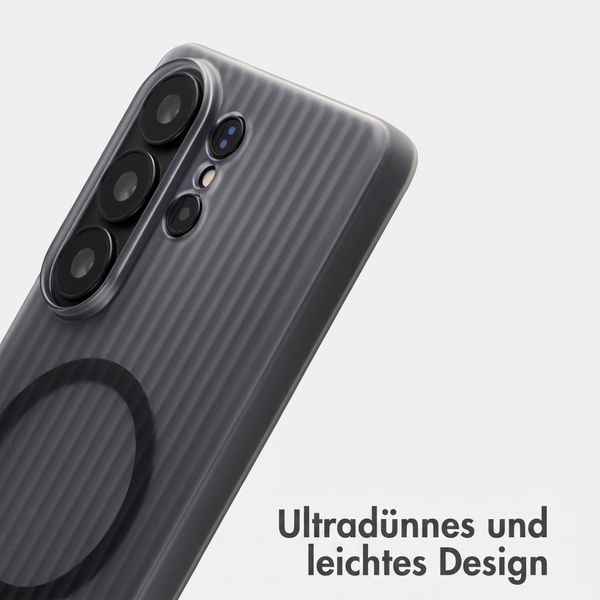 Accezz Lite Backcover mit MagSafe | Fluted | Samsung Galaxy S26 Ultra - Grau
