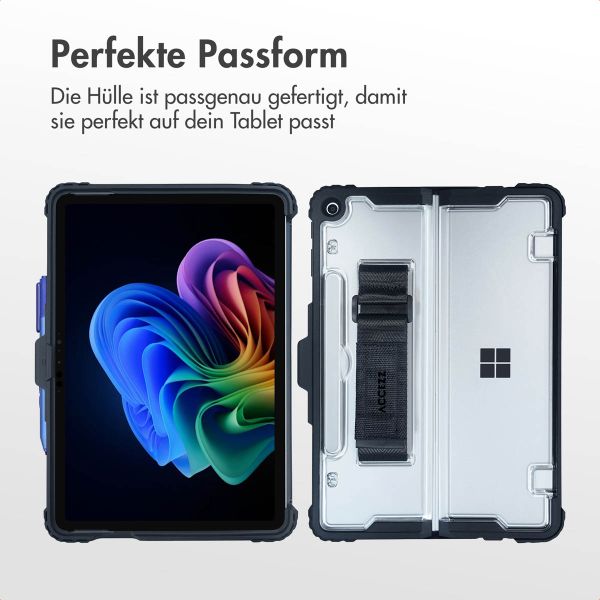 Accezz Robuste Hülle mit Ständer Microsoft Surface Pro 12 - Schwarz