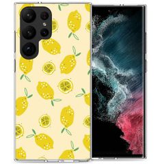 imoshion Design Hülle für das Samsung Galaxy S23 Ultra - Lemons