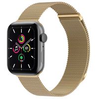 imoshion Magnetisches Milanaise Armband für  Apple Watch | 38/40/41/42 mm - Größe M - Retro Gold