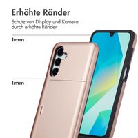 imoshion Backcover mit Kartenfach Samsung Galaxy A16 - Rosé gold