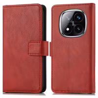 imoshion Luxuriöse Klapphülle Xiaomi Redmi Note 14 Pro (4G) - Rot