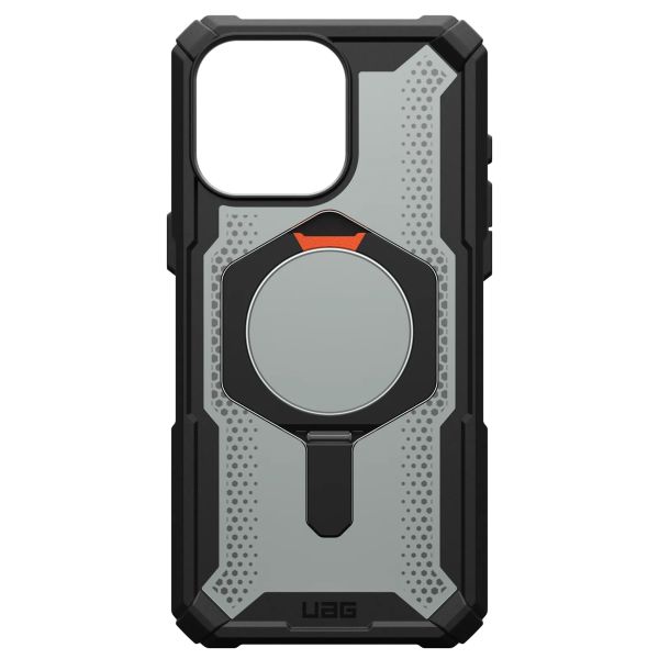 UAG Plasma XTE Back Cover MagSafe für das iPhone 15 Pro Max - Schwarz / Orange