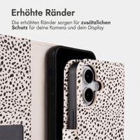 imoshion Design Klapphülle Apple iPhone 16 - Desert Dots