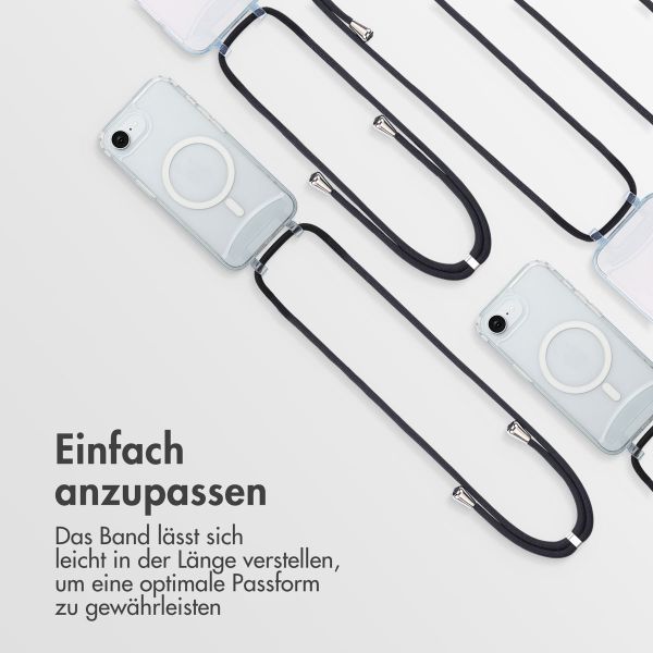 imoshion MagSafe Hülle mit abnehmbarem Band Apple iPhone 16e - Transparent