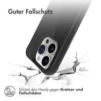 imoshion Rugged Hybrid Carbon Case Apple iPhone 15 Pro - Schwarz