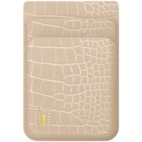 iDeal of Sweden MagSafe / Magnetischer Kartenhalter - Kartenhalter - Warm Beige Croco