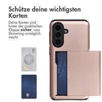 imoshion Backcover mit Kartenfach Samsung Galaxy A57 (5G) - Rose Gold