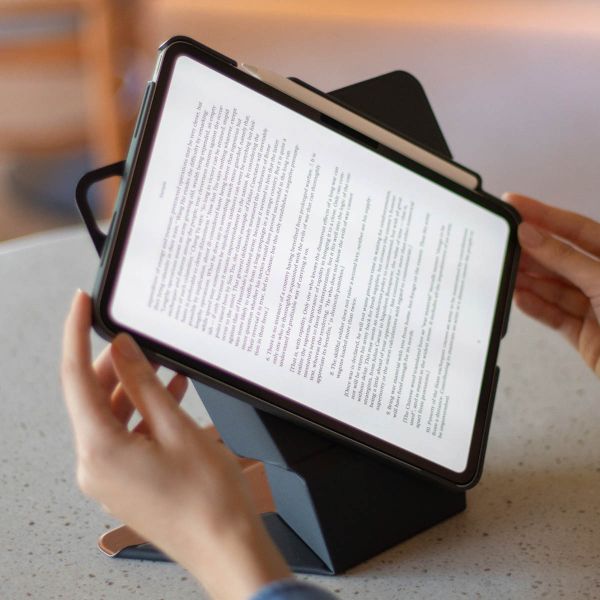 Uniq Ryze Case Apple iPad Air 11 Zoll (2025) M3 / (2024) M2 / Air 5 (2022) / Air 4 (2020) - Midnight Black