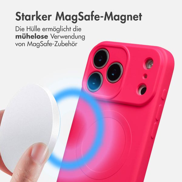 imoshion Color Back Cover mit MagSafe Apple iPhone 17 Pro Max - Neon Pink