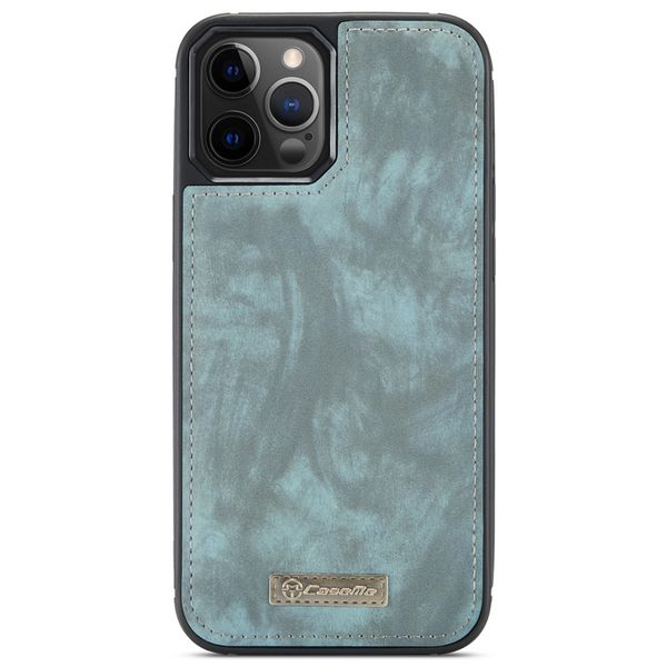 CaseMe Luxuriöse 2-in-1-Portemonnaie-Klapphülle Leder iPhone 12 Pro Max