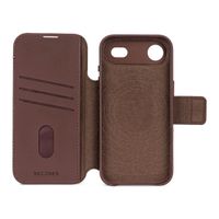Decoded 2 in 1 Leather Klapphülle MagSafe Apple iPhone Air - Chocolate Brown