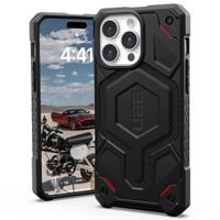 UAG Monarch Pro Backcover Apple iPhone 15 Pro Max - Kevlar Black